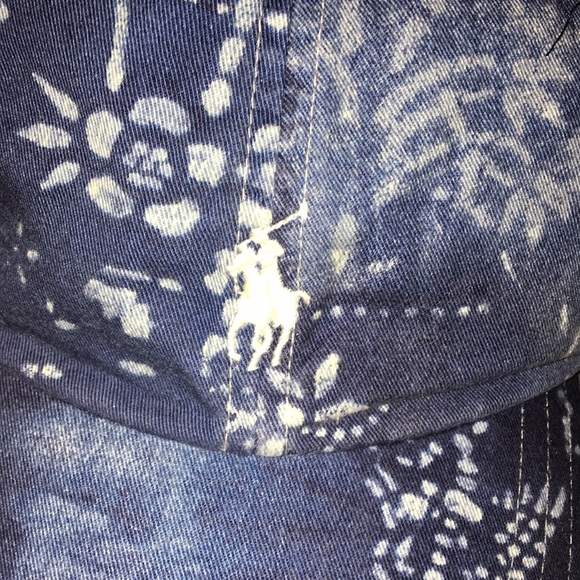 Polo Ralph Lauren Bandanna Print Baseball Hat Cap Strapback Moroccan Indian mens - Picture 2 of 8